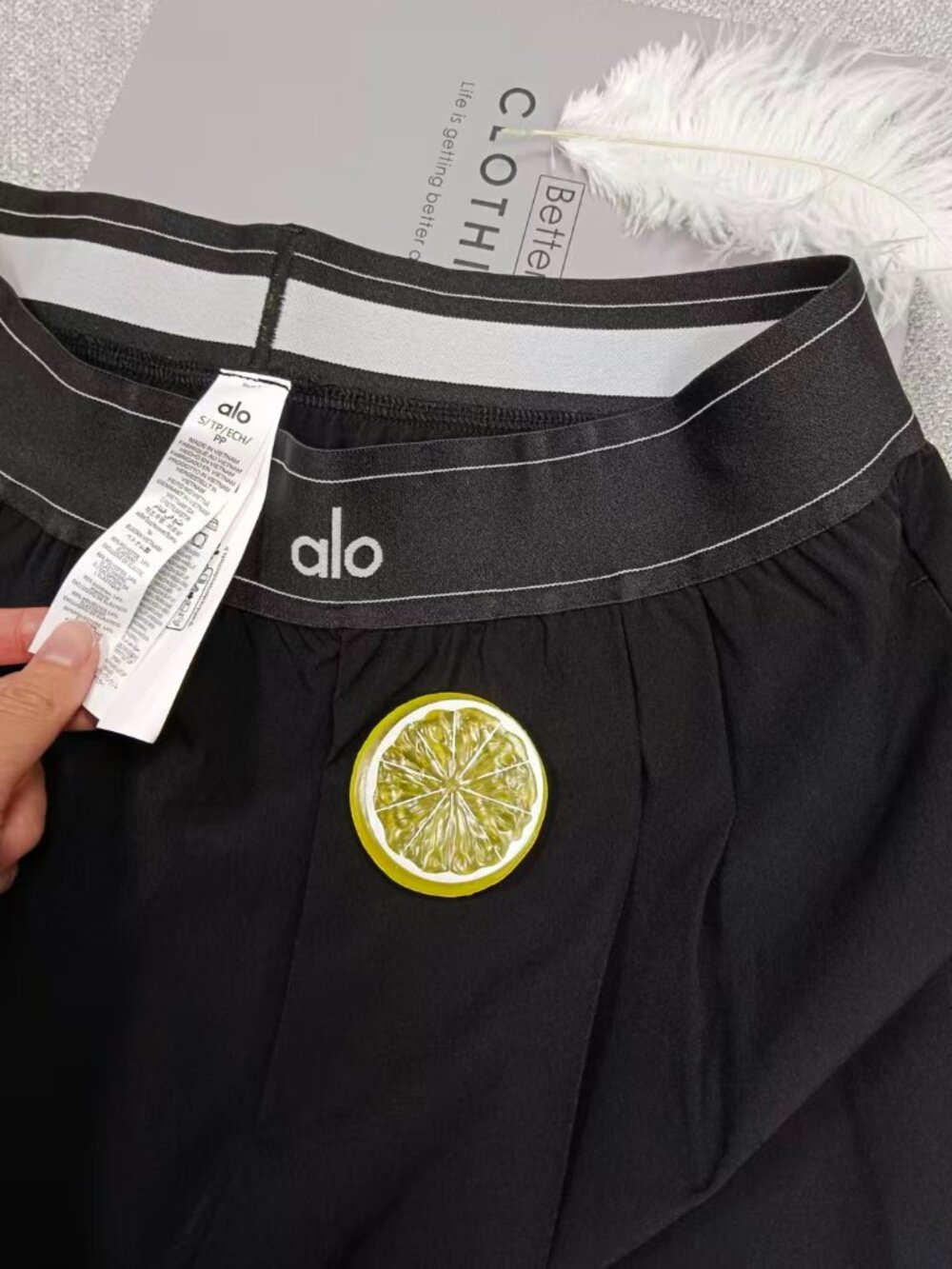 NWT🛫ALO Yoga Suit Up Trouser Black Wide Leg Regular🌺Perfect Comfort & Style - Picture 4 of 8